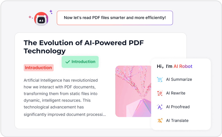 Smart AI PDF Editor