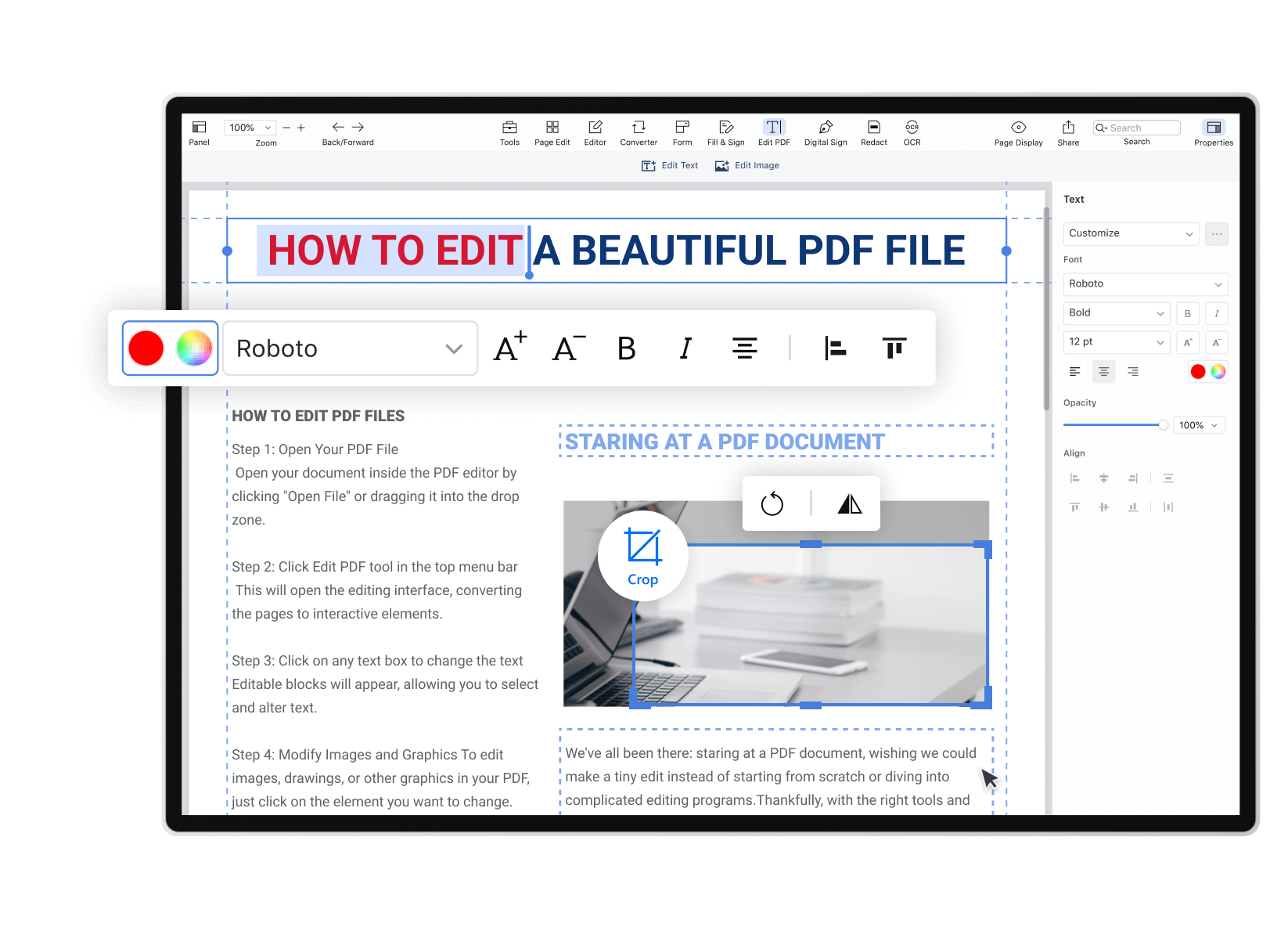 Create and Edit PDFs