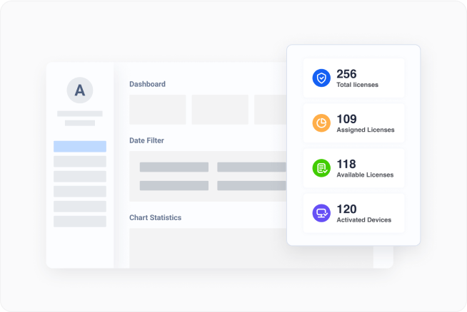 Kelola Lisensi dengan Konsol Admin